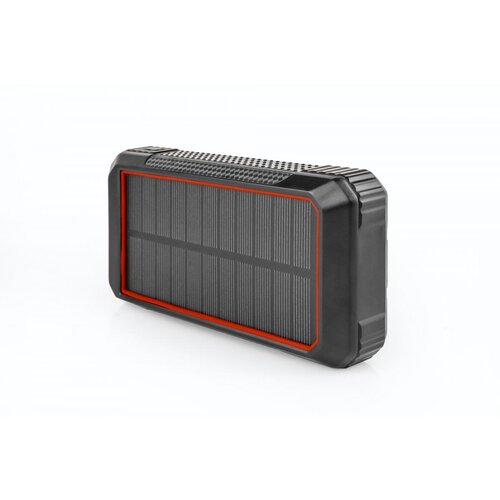 OXE Solarni Powerbank, kapacitet 33800 mAh, crveni Slike