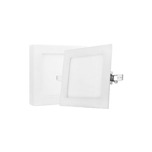MAX-LED LED vgradna/nadgradna svetilka 2v1 12W kvadratna nevtralno bela Cene