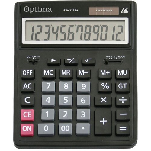 Optima Kalkulator SW-2239A veliki 12mjesta 25252 bls Slike