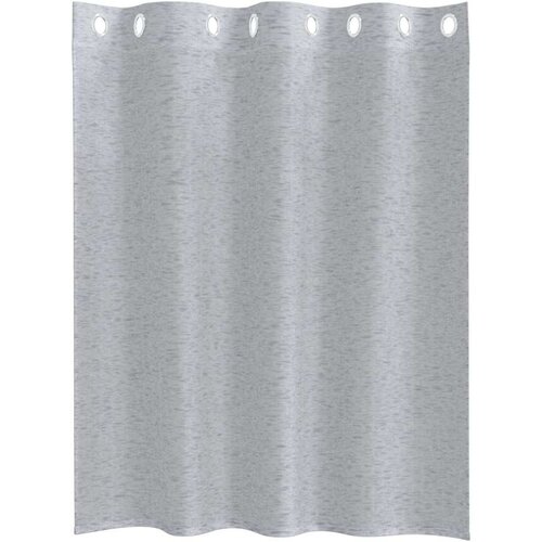 Voile zavjesa 2 pcs Tamno siva 140 x 140 cm Poliester Slike