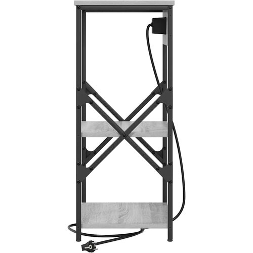  Noćni ormar Siva Sonoma 41 x 31 x 76 cm Konstruirano drvo Slike