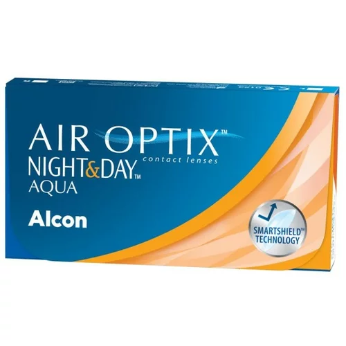 Air Optix Mjesečne Night and Day Aqua (6 leća)