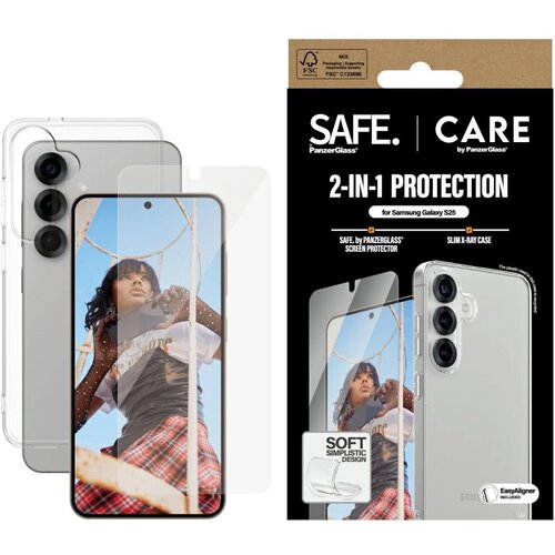 PanzerGlass ZA&Scaron;ČITNI SET CARE 2V1 ZA TELEFON SAMSUNG GALAXY S25 ZA&Scaron;ČITA, (5000062821) Cene