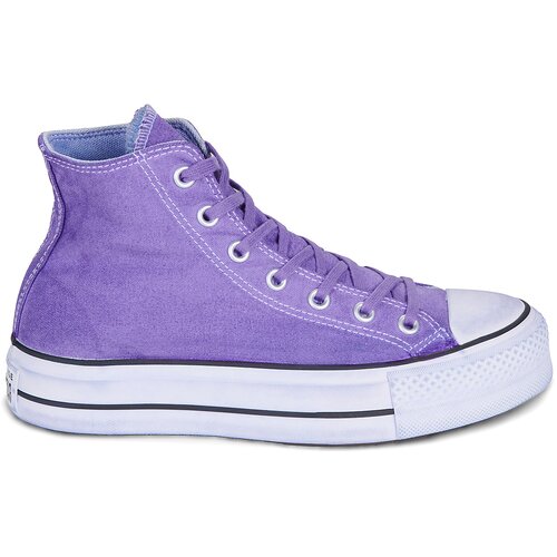 Converse Visoke superge Chuck Taylor All Star Lift Canvas LTD Vijolična Slike