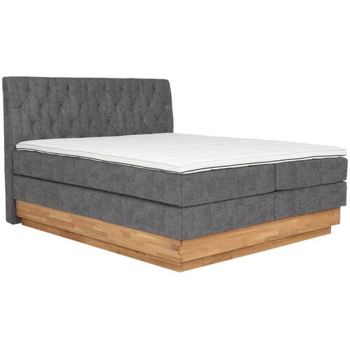 Premium Living Postelja Boxspring Marie, Barva Grafita, 160x200 Cene