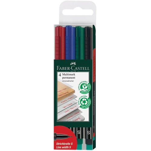 Marker PERMANENTNI 0,4MM MULTIMARK FABER CASTELL 152304/4BOJE Cene
