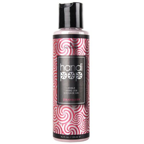Sensuva Masažni gel Handipop Hand Job - Strawberry, 125 ml Cijene