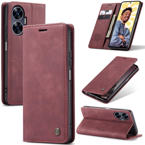 INORCO Za Tecno Spark 9T 4G torbica za telefon s stojalom na dotik kože odtis črt usnjena denarnica protipra&amp;scaron;na prevleka za telefon, (22033489) Slike