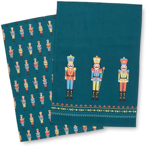 Catherine Lansfield Pamučna kuhinjska krpa 4 kom s božićnim motivom 50x70 cm Nutcracker &amp;ndash; Slike