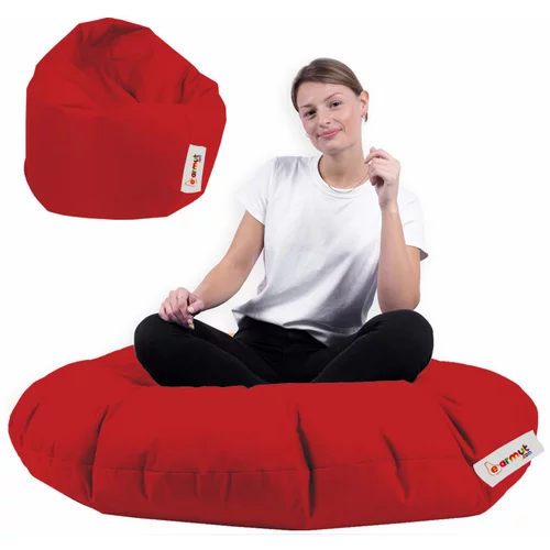 Atelier Del Sofa Iyzi 100 Cushion Pouf - Red vrtna sedežna vreča, (20802842)