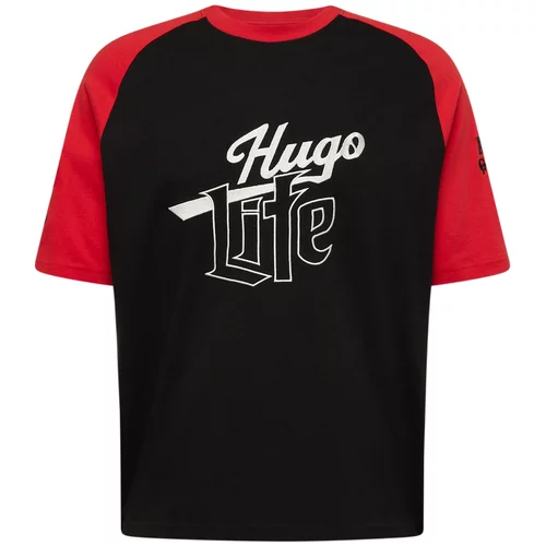 Hugo Majica 'Dilife' rdeča / črna / bela