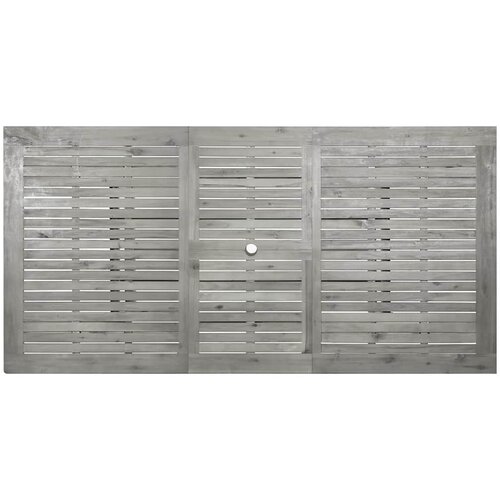  Vrtni blagovaonski stol (150 - 200)x100x75 cm od drva bagrema Slike