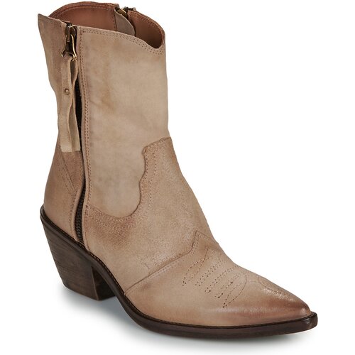 Airstep / A.S.98 Gležnjarji COUNTRY ZIP Bež Slike