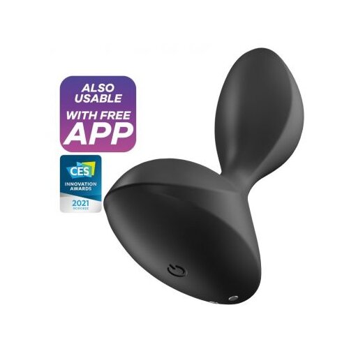Satisfyer Vibracijski analni čep Sweet Seal črn Cene