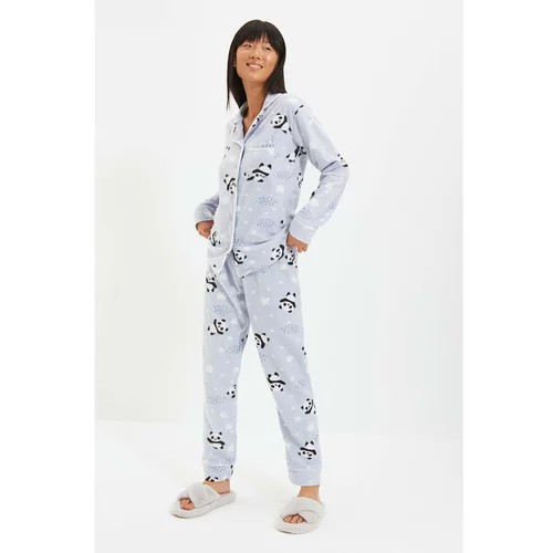 Trendyol Žensa pižama - komplet Patterned