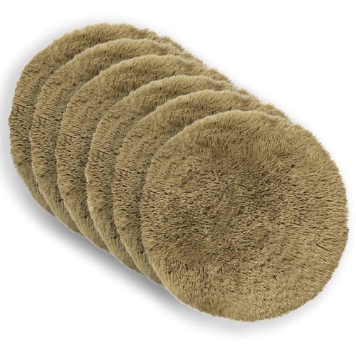  Presvlaka za jastuk 6 pcs HEERLEN Svijetlo zelena &Oslash; 60 cm Cijene