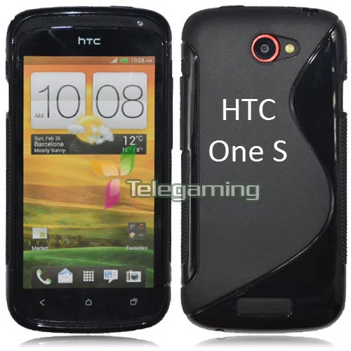  Gumijasti / gel etui za HTC One S (več barv in vzorcev)