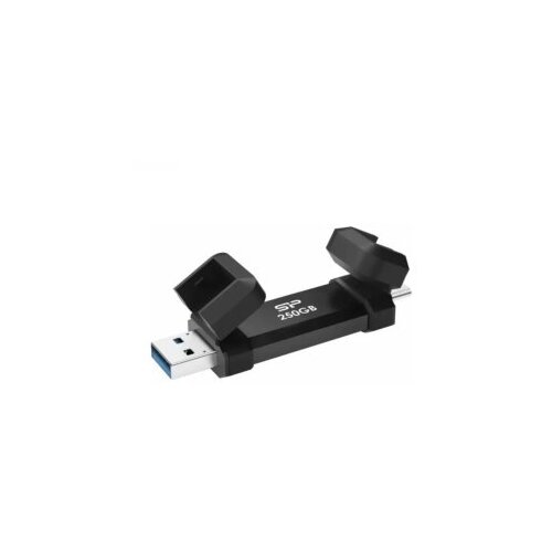Silicon Power Portable Stick SSD 250GB DS72 USB 3.2 Gen 2 Type-C/Type-A SP250GBUC3S72V Cene