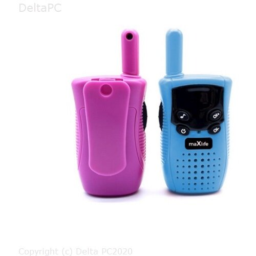 Maxlife MXWT-100 walkie talkie set blue - pink Slike