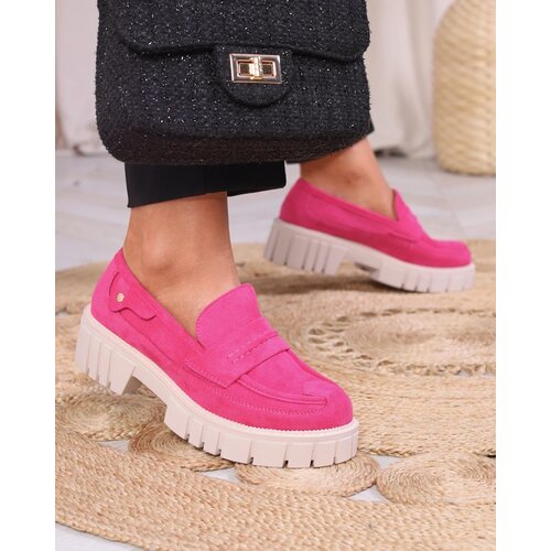 Resti Eco suede fuchsia moccasins for women Siherta Cene