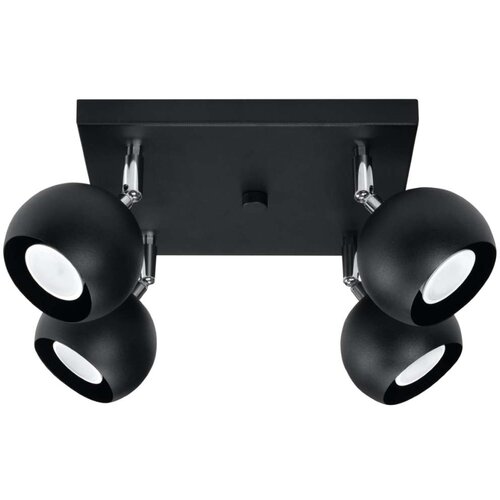  Stropna svetilka OCULARE 4 črna, (21347984) Cene