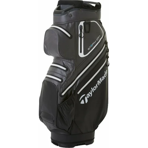 TaylorMade Storm Dry Cart Bag Black/Grey/White Golf torba