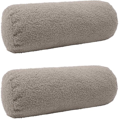  Presvlaka za jastuk 2 pcs HEERLEN Svjetlosiva Ø 15 x 40 cm Cene