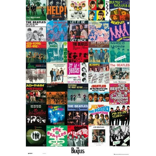 Grupo PLAKAT THE BEATLES PORTADAS, (20837247) Cene