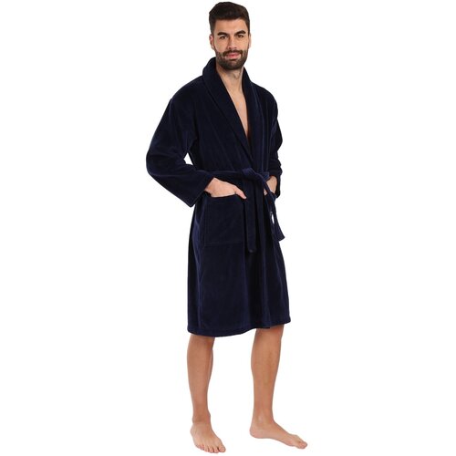 Nedeto Bathrobe blue Slike