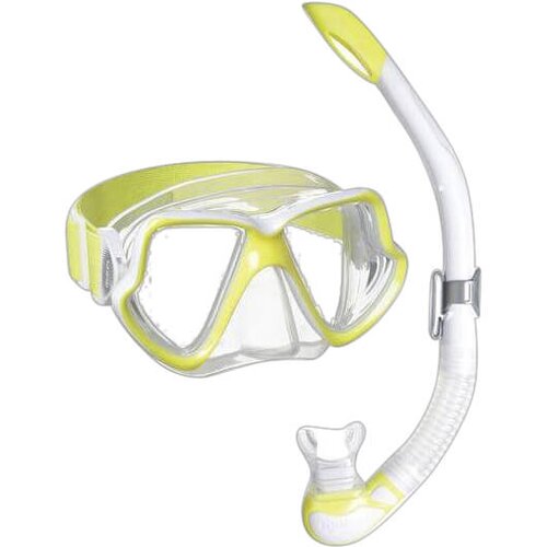 Mares Maska za potapljanje SET RON. COMBO WAHOO NEON Y. Rumena Slike