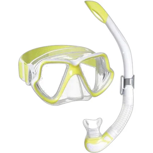 Mares Maska za potapljanje SET RON. COMBO WAHOO NEON Y. Rumena