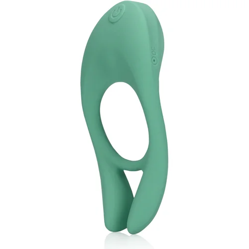 Loveline Ultra Soft Silicone Pointed Cock Ring Blue Grass