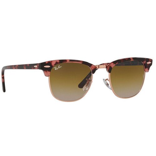 Ray-ban Clubmaster Classic RB3016 W0366 L (55) Rjava/Zelena Slike
