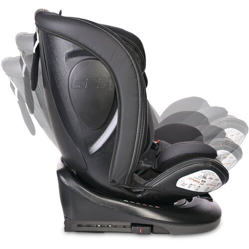 Lorelli AVIATOR Autosjedalica SPS 360&amp;deg; i-size Isofix Grey 0-12 godina/0-36 kg (0+/1/2/3) Slike