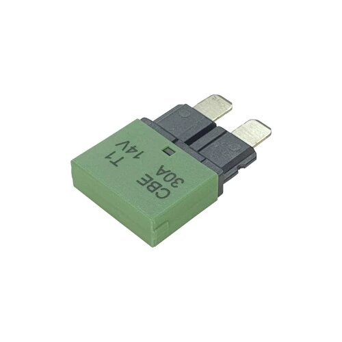 Hansor CBE1-3014 standardni plosnati osigurač za automatski osigurač 30 A zelena 1 St. Slike