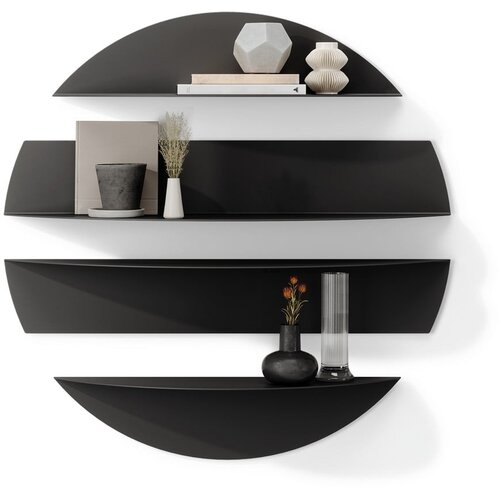 Umbra Crne metalne police u setu 4 kom 76 cm Solis &amp;ndash; Slike