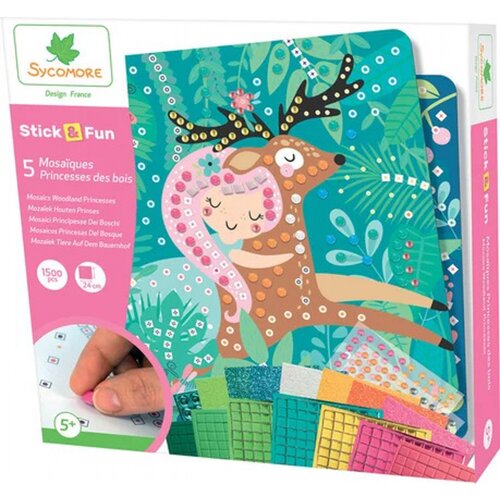 SYCOMORE Stick & Fun – mozaik – gozdne princese Cene