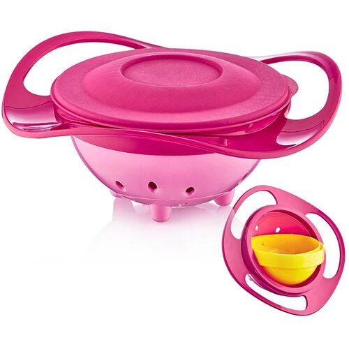 Babyjem Činija za bebe 360, Roze Slike