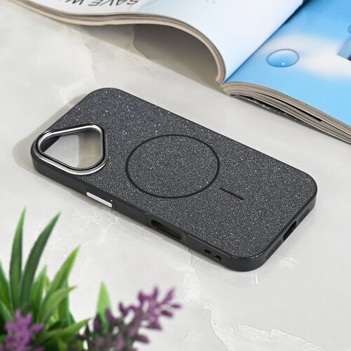  Maska za iPhone 17 6.3 Magsafe Sparkle Dust crna Cene