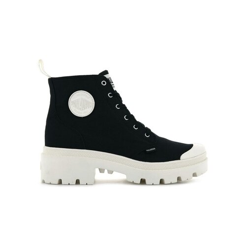 Palladium Gležnjarji PALLABASE TWILL Črna Slike