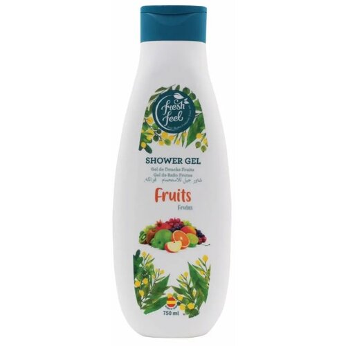 FRESH FEEL gel za tuširanje fruits, 750ml Cene