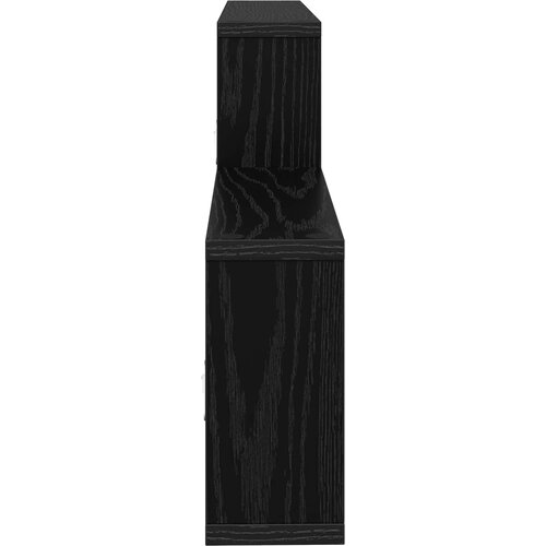  Polica na zidu Crni hrast 130 x 10 x 50 cm Konstruirano drvo Slike