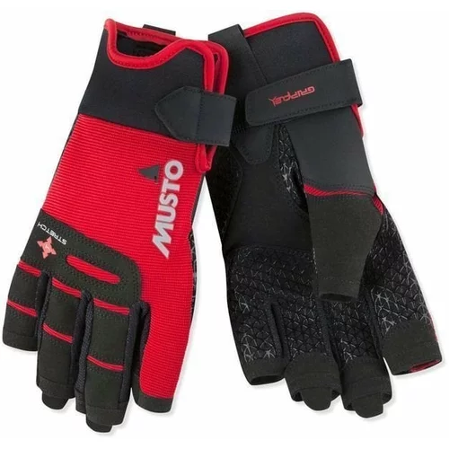 Musto Performance Short Finger Glove True Red XL