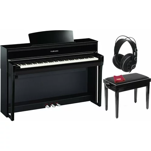 Yamaha CLP-775 PE SET Polished Ebony Digitalni pianino