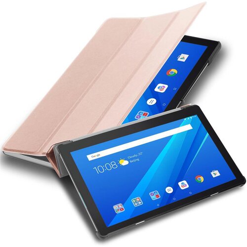  Ohi&scaron;je tablete združljiv z Lenovo v pastelnem roza zlatu - ultra tanek za&scaron;čitni pokrov brez samodejnega zbujanja in funkcije stojala, (20608242) Cene