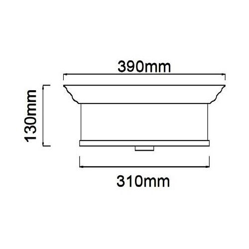  open design OR84870 - plafonsko svetlo famburo 3xE14/12W/230V prečnik 31 cm zlatno Slike