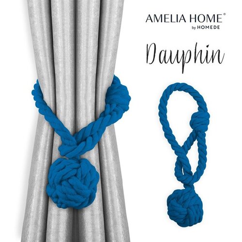  Curtains - accessories DAUPHIN color indigo ameliahome Cene