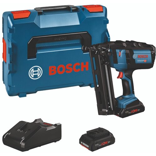 Bosch akumulatorski pištolj za eksere GNH 18V-64 M Professional 18V; 2 x ProCORE 18V 4,0 Ah + L-Boxx kofer (0601481003) Slike
