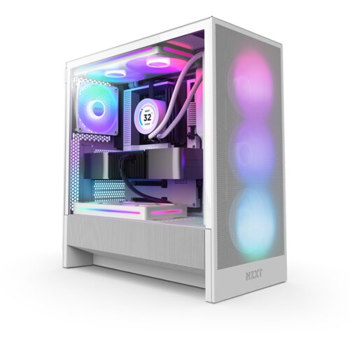  Kućište NZXT CASE H5 Flow white RGB CC-H51FW-R1 Cijene