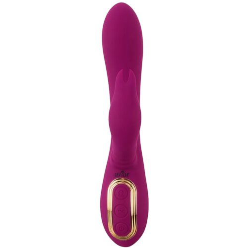 Javida Vibrator, Trofunkcionalni, 23cm, Ljubičasti Slike